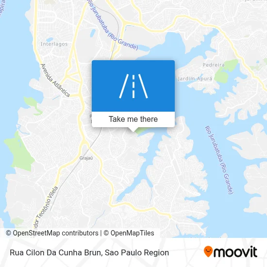 Rua Cilon Da Cunha Brun map