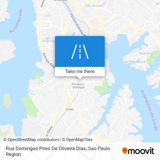 Rua Domingos Pires De Oliveira Dias map
