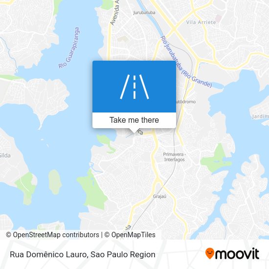 Rua Domênico Lauro map