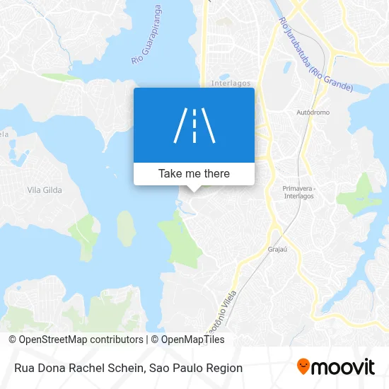 Rua Dona Rachel Schein map