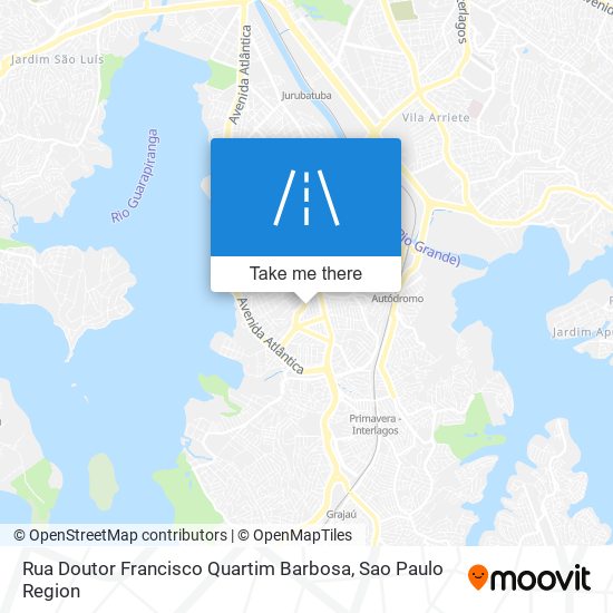 Rua Doutor Francisco Quartim Barbosa map