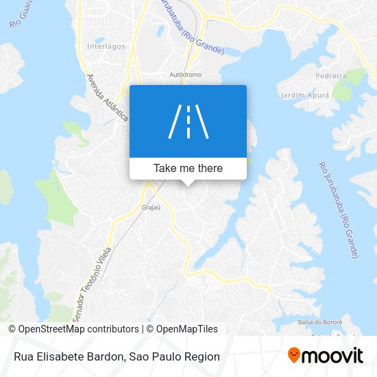 Rua Elisabete Bardon map