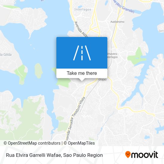 Rua Elvira Garrelli Wafae map