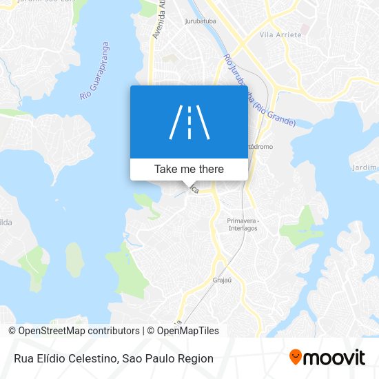 Rua Elídio Celestino map