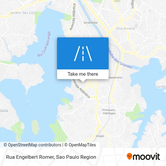 Rua Engelbert Romer map