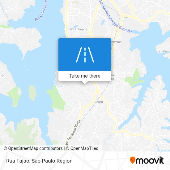 Rua Fajao map