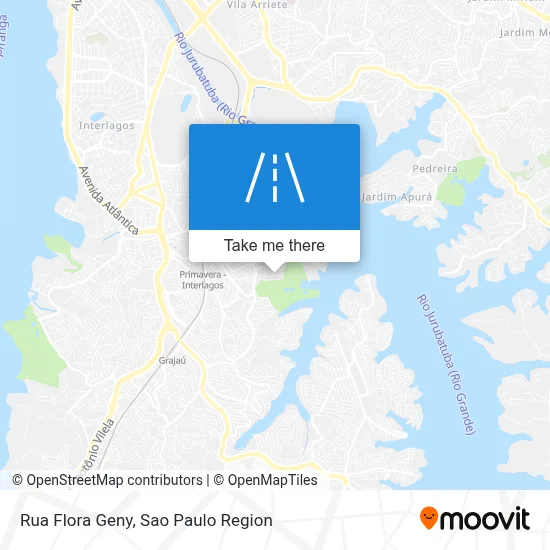 Rua Flora Geny map