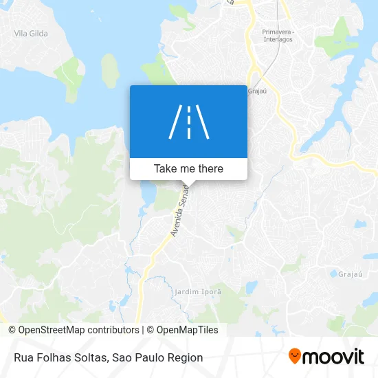 Rua Folhas Soltas map