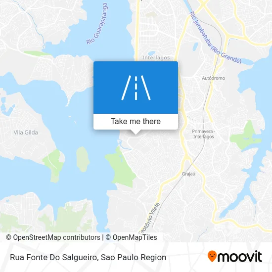 Rua Fonte Do Salgueiro map