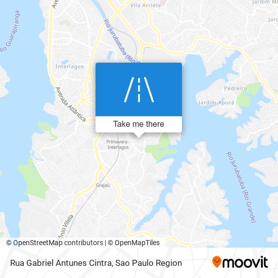 Rua Gabriel Antunes Cintra map