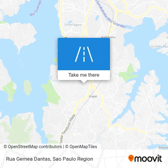 Rua Gemea Dantas map