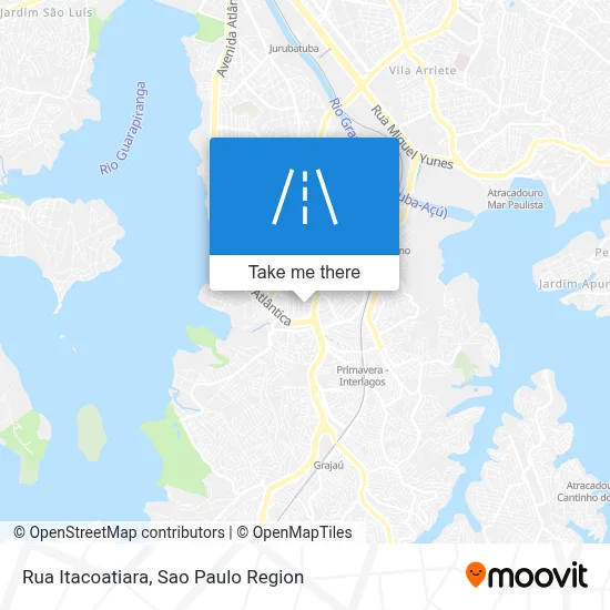 Rua Itacoatiara map