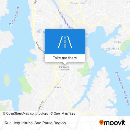 Rua Jequirituba map