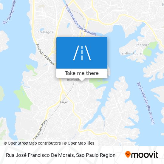 Rua José Francisco De Morais map