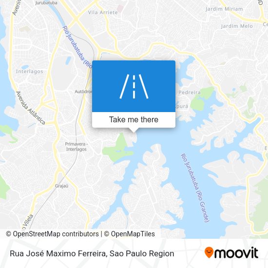 Rua José Maximo Ferreira map