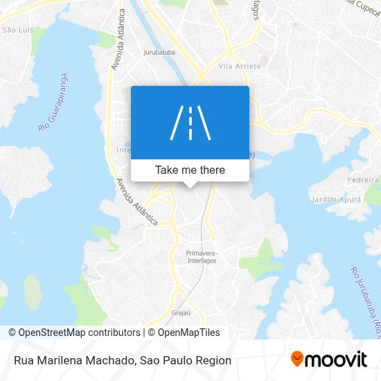 Rua Marilena Machado map