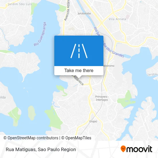 Rua Matiguas map