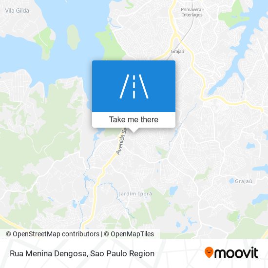 Rua Menina Dengosa map