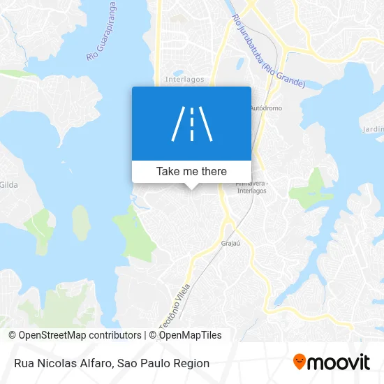 Rua Nicolas Alfaro map
