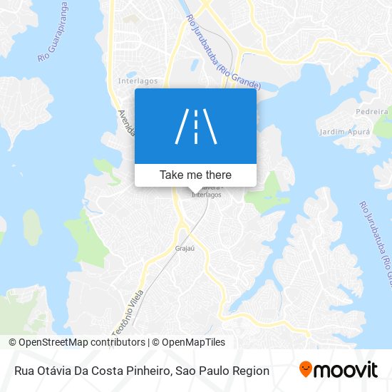 Mapa Rua Otávia Da Costa Pinheiro