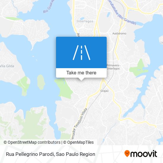 Rua Pellegrino Parodi map