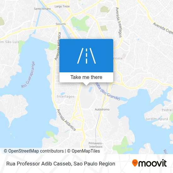 Rua Professor Adib Casseb map