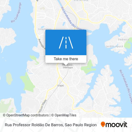 Rua Professor Roldão De Barros map