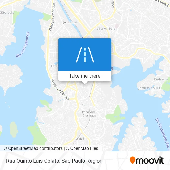 Rua Quinto Luis Colato map