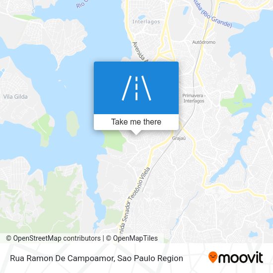 Rua Ramon De Campoamor map