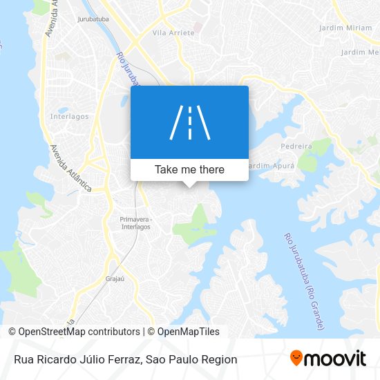 Rua Ricardo Júlio Ferraz map