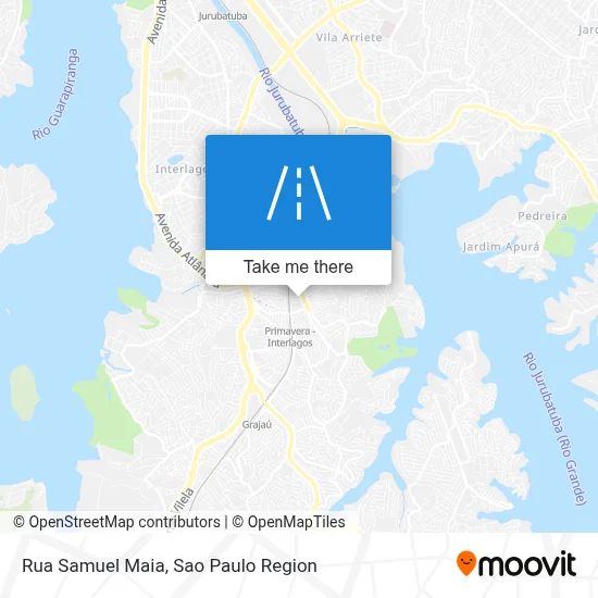 Rua Samuel Maia map