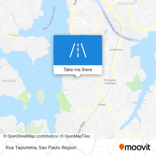 Rua Tapurema map