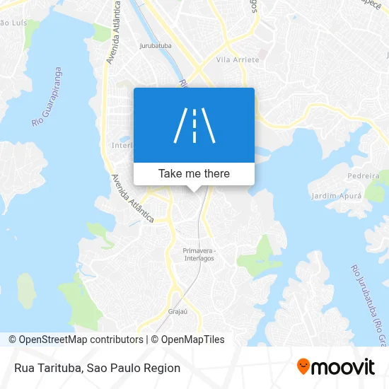 Rua Tarituba map