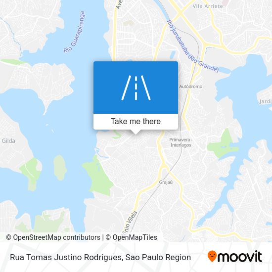 Rua Tomas Justino Rodrigues map