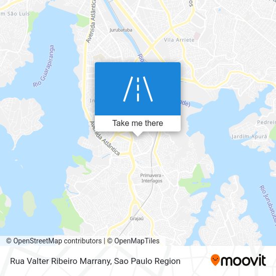 Rua Valter Ribeiro Marrany map