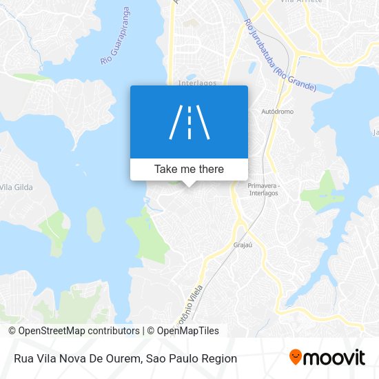 Rua Vila Nova De Ourem map