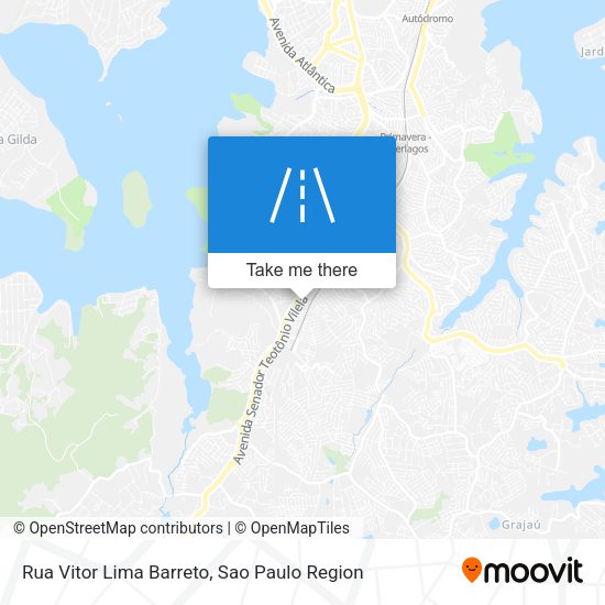 Rua Vitor Lima Barreto map