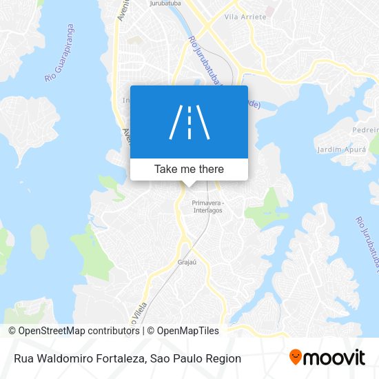 Rua Waldomiro Fortaleza map