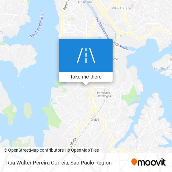 Rua Walter Pereira Correia map