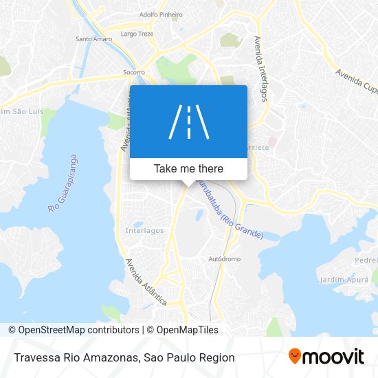 Travessa Rio Amazonas map