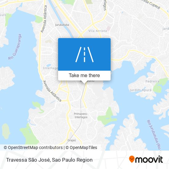 Travessa São José map