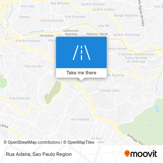 Rua Adana map