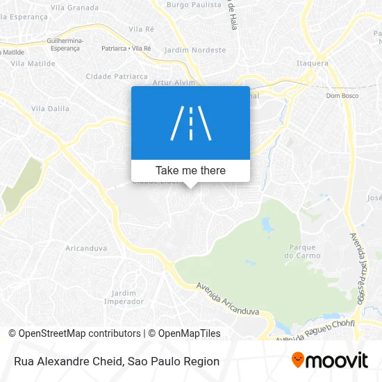 Rua Alexandre Cheid map