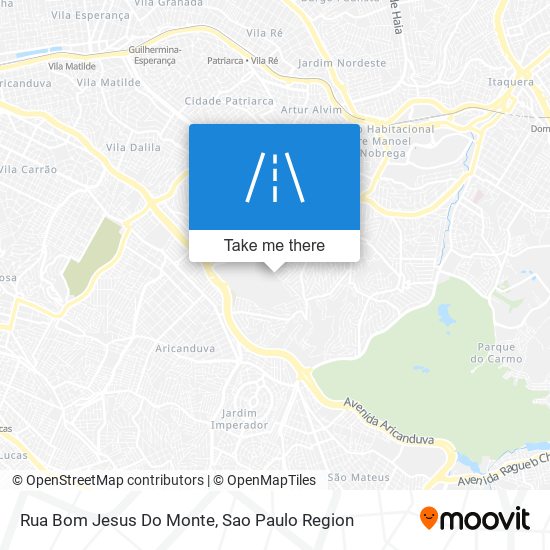 Rua Bom Jesus Do Monte map