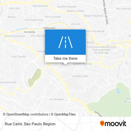 Rua Caire map