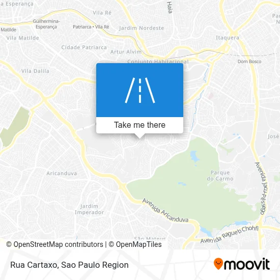Rua Cartaxo map