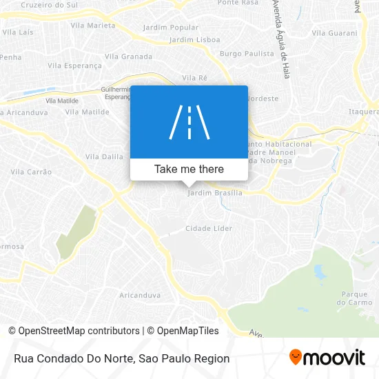 Rua Condado Do Norte map