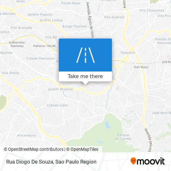 Mapa Rua Diogo De Souza