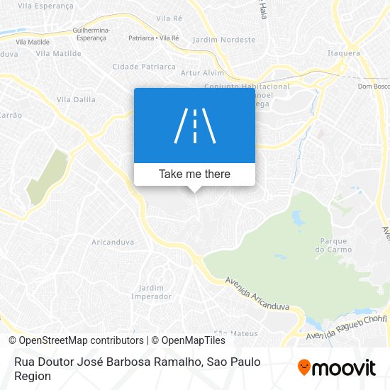 Rua Doutor José Barbosa Ramalho map
