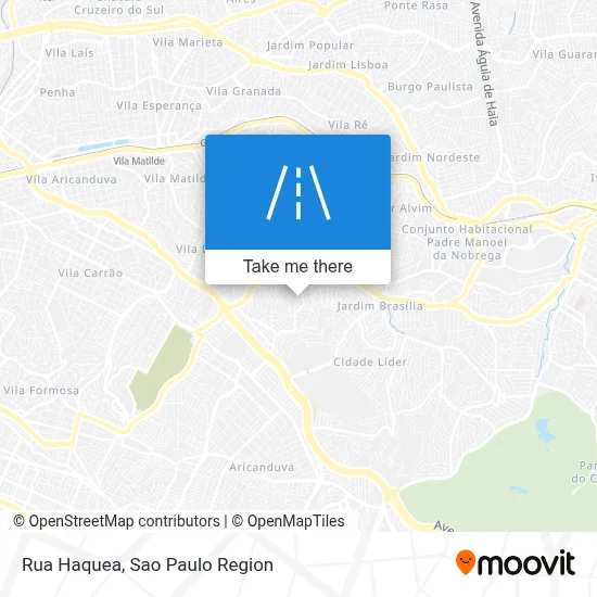 Rua Haquea map